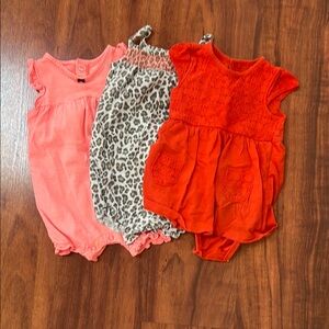 Adorable Baby Girl Rompers Set